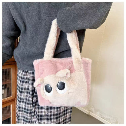 Cute Cat Plush Shoulder Bag