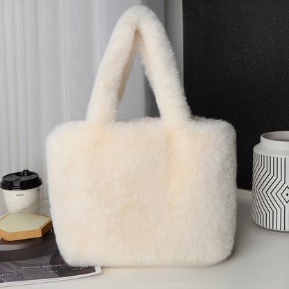 Plush Tote Bag Cherry