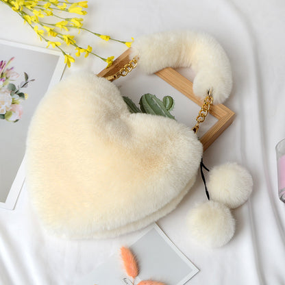 Plush Handbag