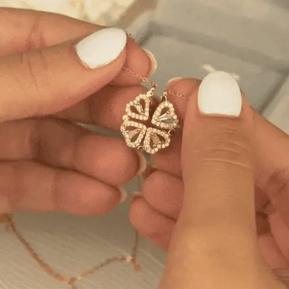 To My Daughter - Leaf Clover Necklace
