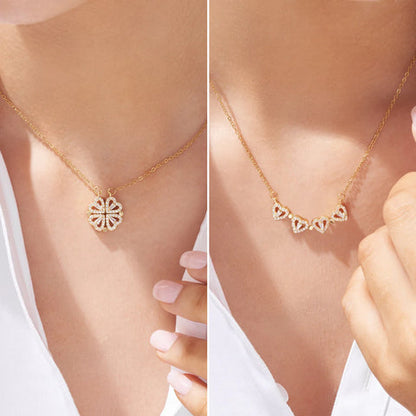 To My Daughter - Leaf Clover Necklace