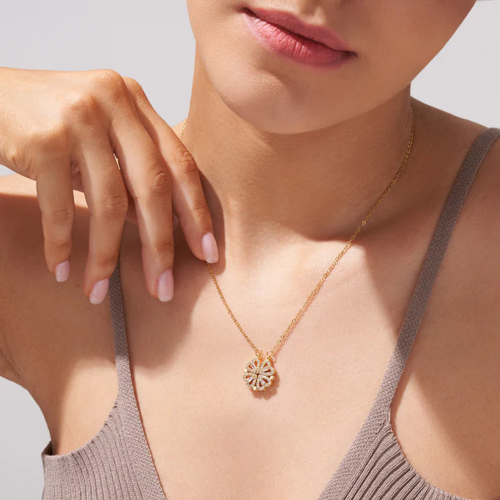To My Daughter - Leaf Clover Necklace