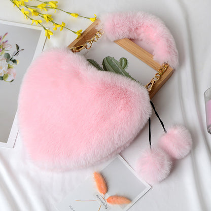 Plush Handbag