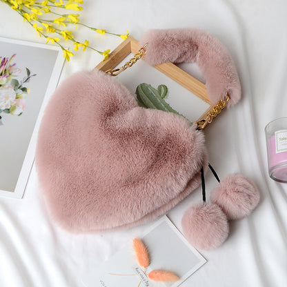 Plush Handbag